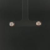 14k Yellow Gold and 0.75cttw Diamond Stud Earrings