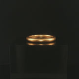 18k Yellow Gold 5.7g Vintage Solid Polished 3mm Men's Band Ring Size 10