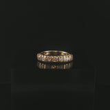 14k Yellow Gold and 0.70cttw Diamond Vintage Band Ring Size 5.25