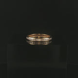 18k Yellow Gold and 0.50cttw Diamond 2.5mm Eternity Band Ring Size 5.75
