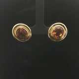 Tiffany & Co. Paloma Picasso 18k Yellow Gold and Citrine Earrings