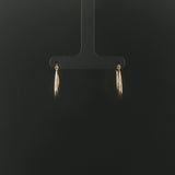 18k Yellow Gold 1.8g Light Polished Hoop Earrings