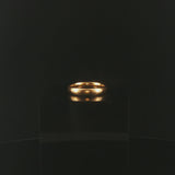 Antique 22k Yellow Gold 4.2g Solid 3.5mm Band Ring Size 6.25