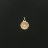 Franklin Mint 14k Yellow Gold Vintage Love In April Charm Pendant