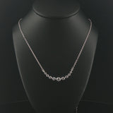 14k White Gold and 1cttw Diamond The Leo Pendant Necklace 18" or 20"