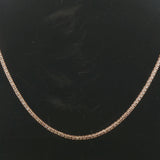 Brand New 4.5cttw Natural Diamond Tennis Necklace in 14k Yellow Gold