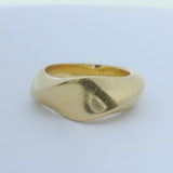 18k Yellow Gold 11.8g Solid Heavy Twisted Band Ring Size 5.5