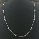 Brand New 1cttw Natural Diamonds by the Yard Necklace in 14k Gold