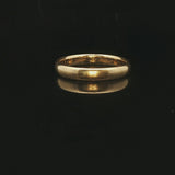 Tiffany & Co. Antique 22k Yellow Gold 4.1g Solid 3.5mm Band Ring Size 7.75