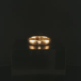 18k Yellow Gold 5.2g Solid Vintage 4.5mm Ladies Band Ring Size 6.5