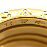 Bvlgari B.zero1 Three Band Ring in 18k Yellow Gold Italy Size 6 with Box