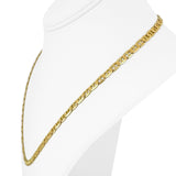 14k Yellow Gold 19.6g Diamond Cut 4.5mm Mariner Gucci Link Chain Necklace 20"