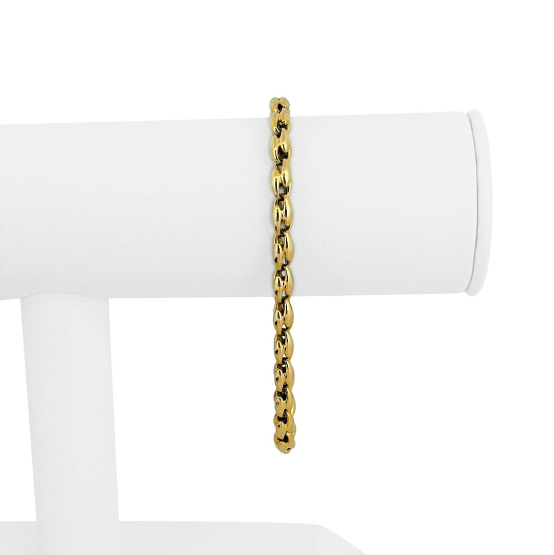 Chimento 18 Karat Yellow Gold Ladies Fancy Link Bracelet Italy