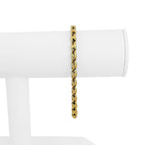 Chimento 18 Karat Yellow Gold Ladies Fancy Link Bracelet Italy