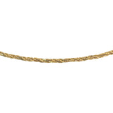 18k Yellow Gold 11.5g Ladies Milor Fancy Sparkling Twisted Necklace Italy 18"