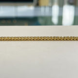 Brand New 14k Yellow Gold and 2cttw Diamond Tennis Bracelet 7.25"