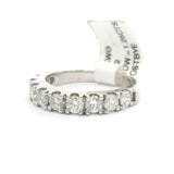 Brand New 1.25ct Natural Diamond Half Eternity Wedding Band Ring Size 6.5