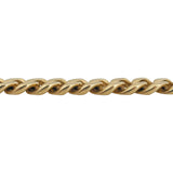 14k Yellow Gold 72.9g Solid Heavy 13mm Curb Link Bracelet 7.25"