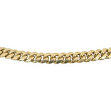 14k Yellow Gold 47.4g Solid Heavy 5mm Cuban Link Chain Necklace 22"