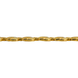 22k Yellow Gold 19.2g Solid Ladies 8.5mm Fancy Link Bracelet 6.5"
