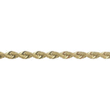 14k Yellow Gold 70g Solid Diamond Cut 5mm Heavy Rope Chain Necklace 28"