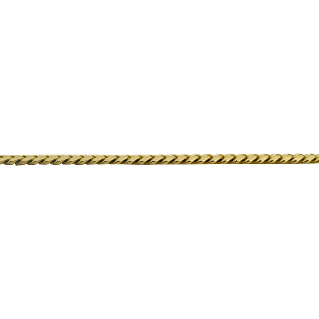 14k Yellow Gold 47.4g Solid Heavy 5mm Cuban Link Chain Necklace 22"