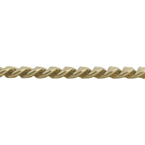 14k Yellow Gold 61.3g Hollow Thick 11mm Cuban Curb Link Chain Necklace 21"