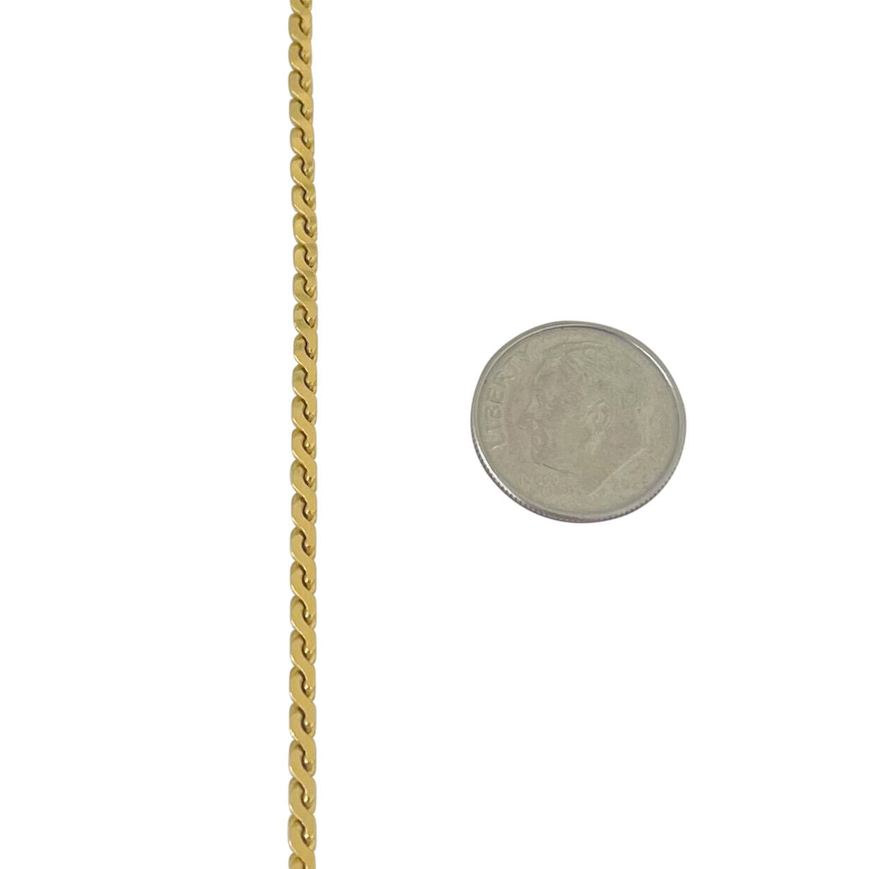 22K Yellow Gold Long Cuban Link Chain