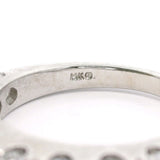 Brand New 1.5ct Natural Diamond Half Eternity Wedding Band Ring Size 6.75
