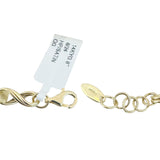 Brand New 14k Yellow Gold Ladies Fancy Link Bracelet Italy 8"