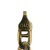 14k Yellow Gold 12.2g Men's 6mm Mariner Gucci Link Bracelet Italy 8"