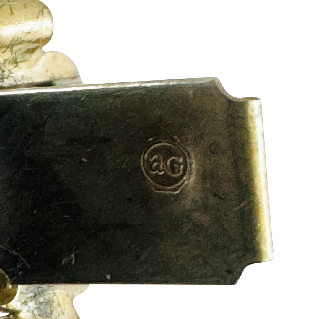 10k Yellow Gold 9.9g Hollow Men's 6.5mm Cuban Link Bracelet 8"