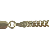 14k Yellow Gold 12.8g Solid Thin 2.5mm Cuban Curb Link Chain Necklace Italy 22"