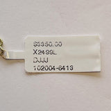 Brand New 18k Rose Gold and 1.14ct Fancy Pendant Necklace 20"
