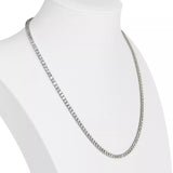 Brand New 14cttw Natural Diamond Tennis Necklace in 14k White Gold 18"