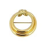 Tiffany &amp; Co. 18k Yellow Gold 14.3g Large Signature X Brooch Pin