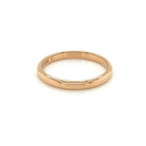 Van Cleef & Arpels Toujours 18k Rose Gold Band Ring Size 7