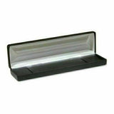 14k Yellow Gold 18.9g Solid Polished 8mm Brick Link Strap Bracelet Italy 7"
