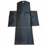 18k Yellow Gold 29g Solid Heavy 3mm Squared Byzantine Link Necklace Italy 17.5"