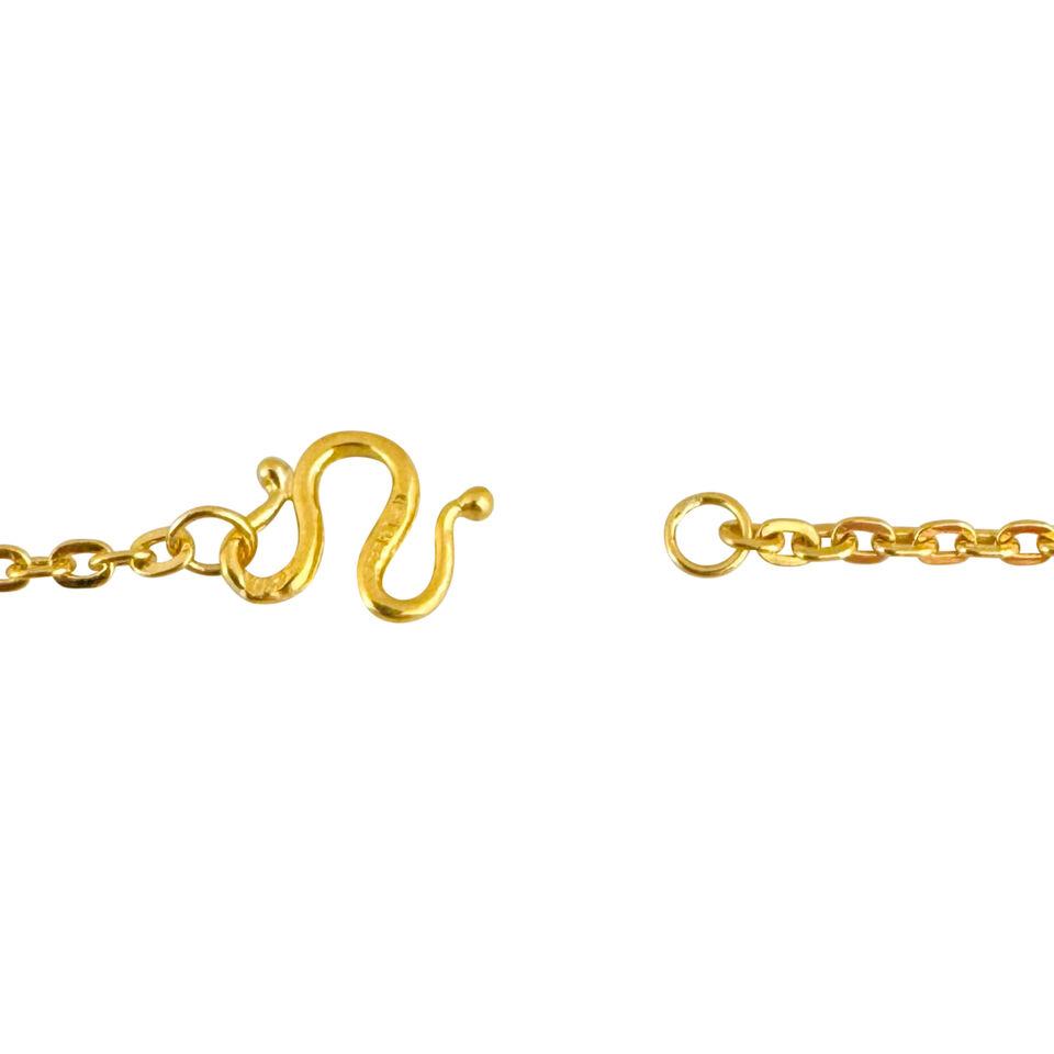24k Pure Yellow Gold 12.3g Solid Thin 2.5mm Cable Link Chain Necklace 18"