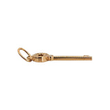 Tiffany & Co. 18k Rose Gold and Diamond Mini Key Pendant